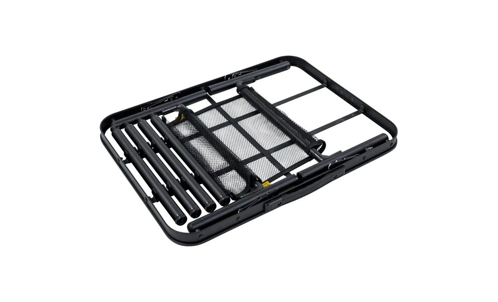 Розкладний стіл з поличкою Bo-Camp Garland, 60x45x60 см, Тип розміру: 60x45x60 см, Колір: Black/Wood Look, зображення 8