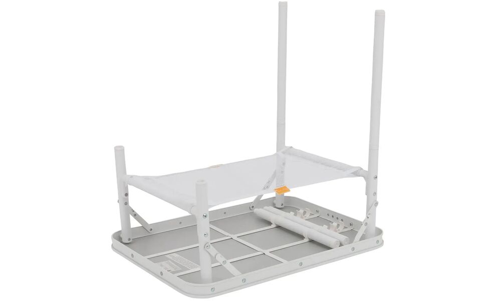 Розкладний стіл з поличкою Bo-Camp Garland, 60x45x60 см, Тип розміру: 60x45x60 см, Колір: Pastel Yvoire, зображення 7