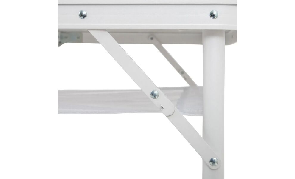 Розкладний стіл з поличкою Bo-Camp Garland, 90x60x81 см, Тип розміру: 90x60x81 см, Колір: Pastel Yvoire, зображення 8