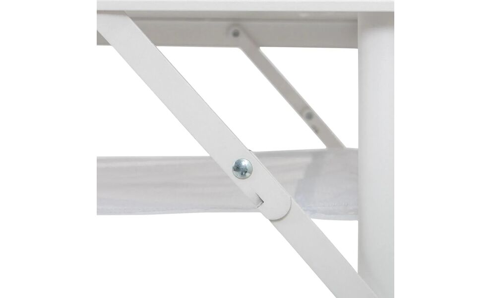 Розкладний стіл з поличкою Bo-Camp Garland, 120x60x70 см, Тип розміру: 120x60x70 см, Колір: Pastel Yvoire, зображення 10