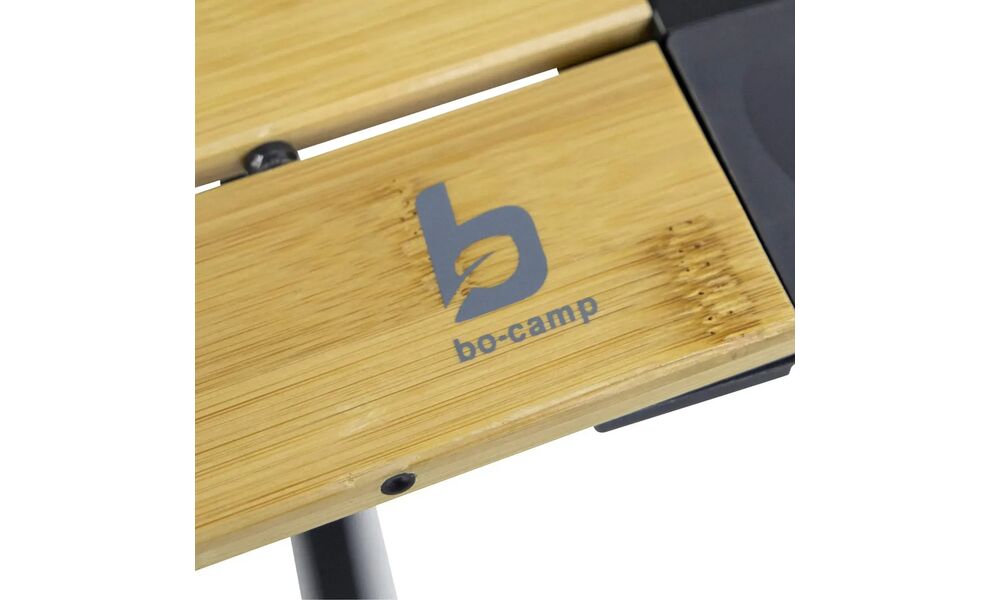 Розкладний стіл з бамбуковою стільницею Bo-Camp Maryland M, 80x63x73 см, зображення 14