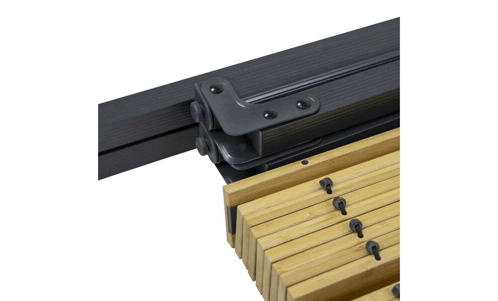 Розкладний стіл з бамбуковою стільницею Bo-Camp Maryland M, 80x63x73 см, зображення 15