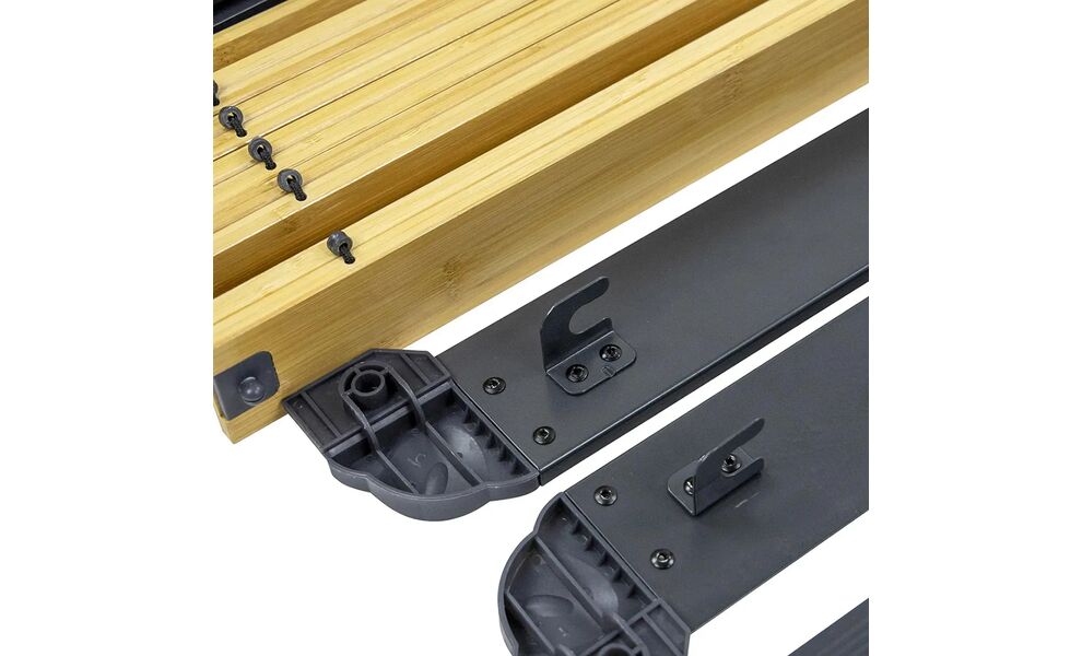 Розкладний стіл з бамбуковою стільницею Bo-Camp Maryland M, 80x63x73 см, зображення 16