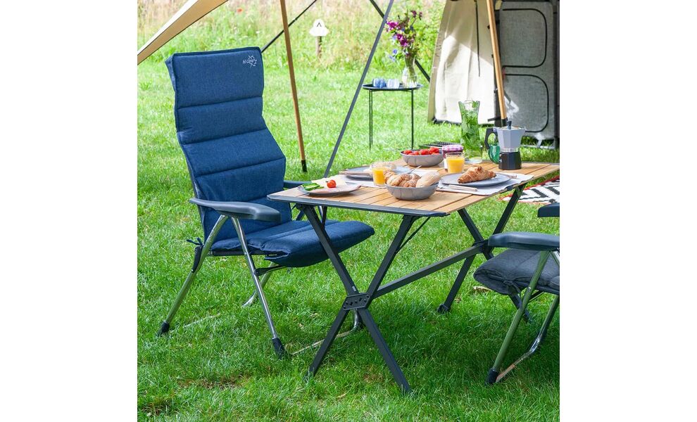 Розкладний стіл з бамбуковою стільницею Bo-Camp Maryland M, 80x63x73 см, зображення 18