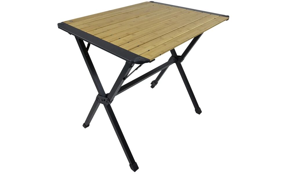 Розкладний стіл з бамбуковою стільницею Bo-Camp Maryland M, 80x63x73 см, зображення 2