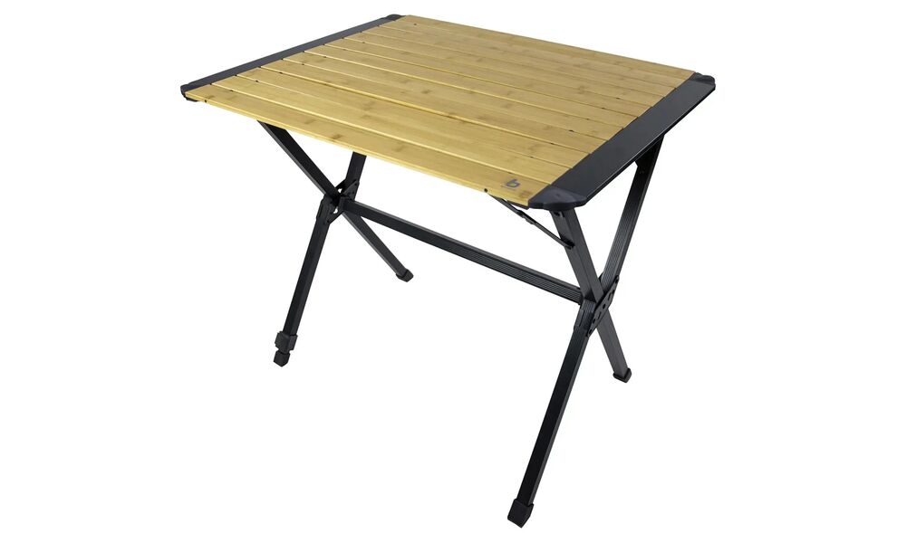Розкладний стіл з бамбуковою стільницею Bo-Camp Maryland M, 80x63x73 см, зображення 4