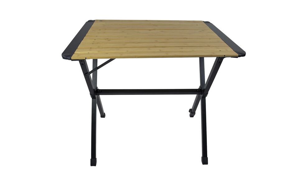 Розкладний стіл з бамбуковою стільницею Bo-Camp Maryland M, 80x63x73 см, зображення 6