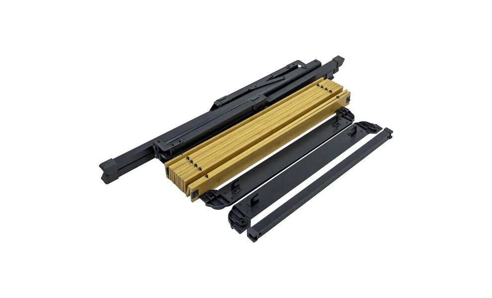 Розкладний стіл з бамбуковою стільницею Bo-Camp Maryland M, 80x63x73 см, зображення 8