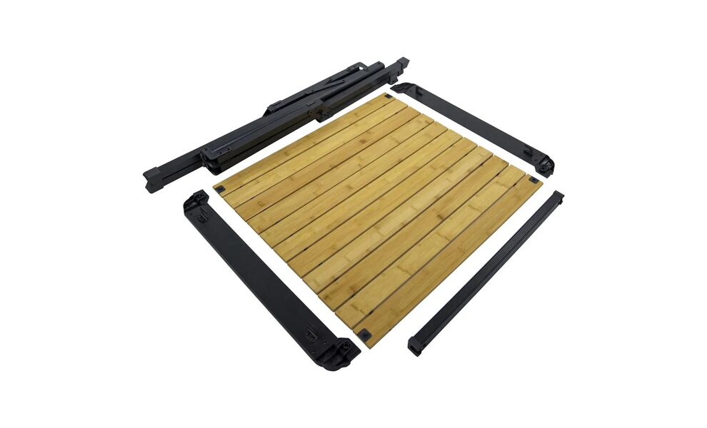 Розкладний стіл з бамбуковою стільницею Bo-Camp Maryland M, 80x63x73 см, зображення 9