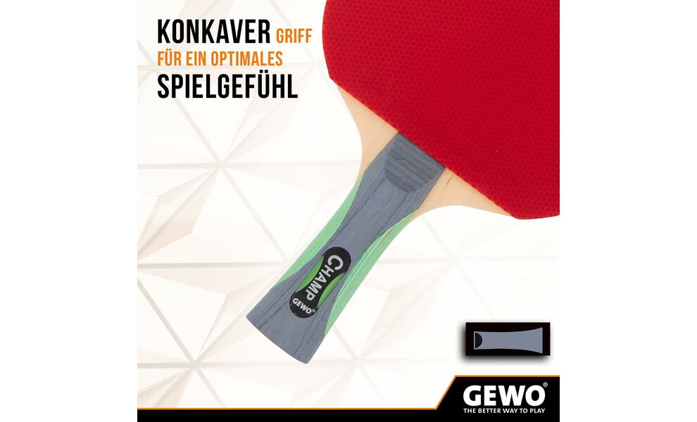 Ракетка для настільного тенісу Gewo Champ, зображення 5