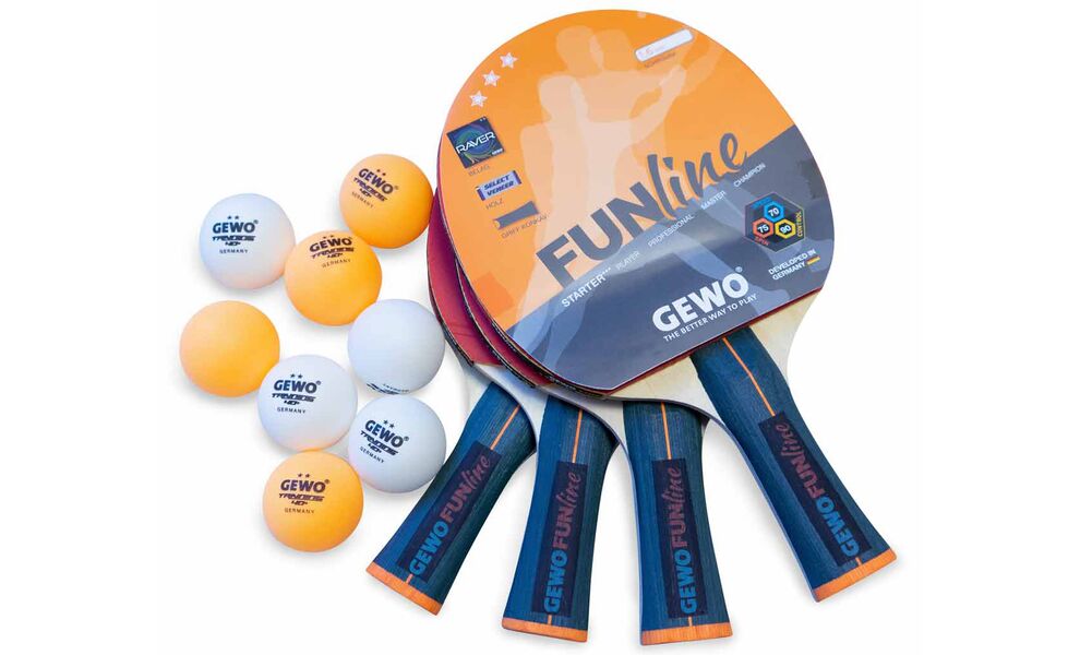 Набір для настільного тенісу Gewo Family and Friends (без сітки), зображення 2