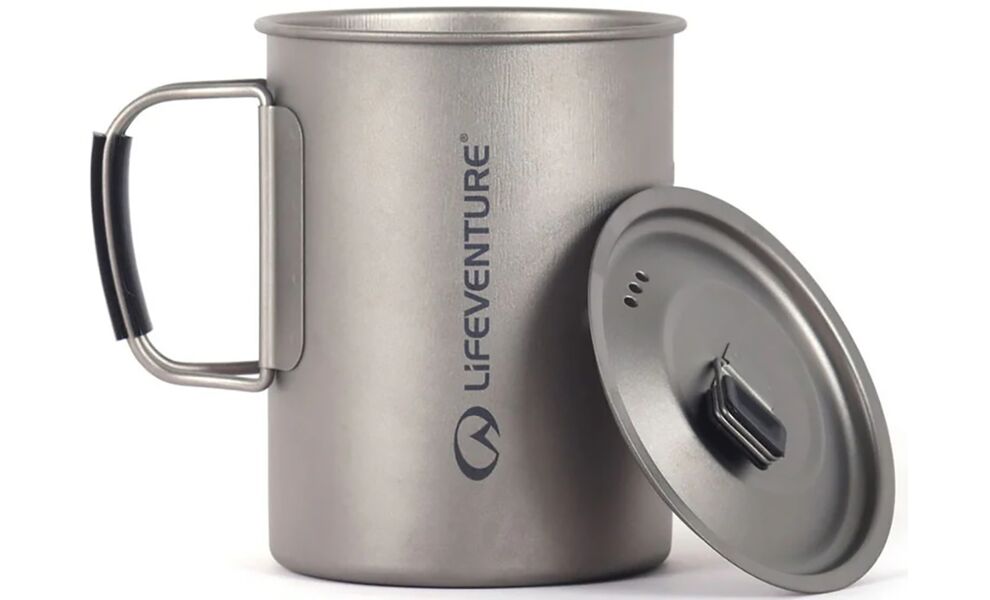 Туристична каструля Lifeventure Titanium Cooking Pot на 800 мл, титан, Об'єм: 0,8, зображення 2