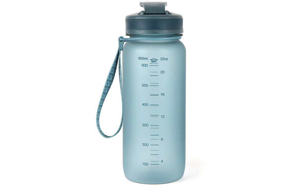 Спортивна пляшка для води з поїлкою Lifeventure Tritan Bottle (Navy) на 650 мл, тритан, Об'єм: 650, Колір виробника: Navy, зображення 2