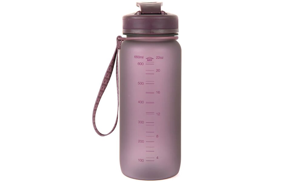 Спортивна пляшка для води з поїлкою Lifeventure Tritan Bottle (Purple) на 650 мл, тритан, Об'єм: 650, Колір виробника: Purple, зображення 2