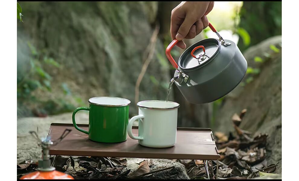 Туристичний чайник Naturehike NH17C020-H на 1,1 л, анодований алюміній, Об'єм: 1,1, зображення 11