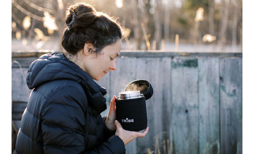 Чохол Tribe Neoprene Cover (Black) для термоса для їжі Tramp UTRC-079 на 1 л, Тип розміру: для 1 л, Колір: Black, зображення 12