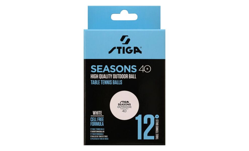 М'ячики для настільного тенісу Stiga Seasons, 12 шт., зображення 2