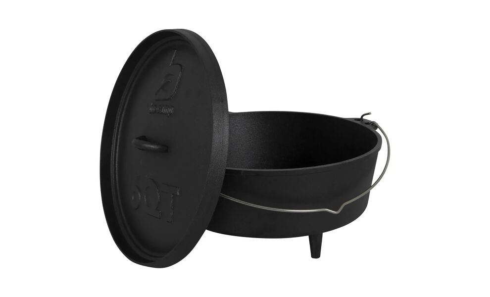 Чавунний казан-жаровня на ніжках Bo-Camp Dutch Oven на 5 л, Об'єм: 5, Діаметр верхній: 31, зображення 2