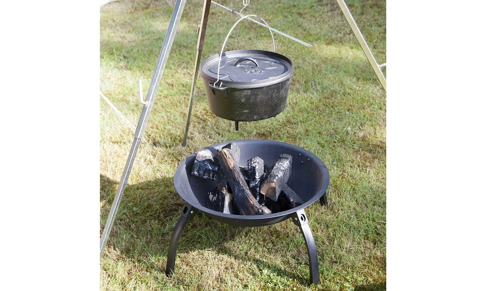 Чавунний казан-жаровня на ніжках Bo-Camp Dutch Oven на 5 л, Об'єм: 5, Діаметр верхній: 31, зображення 4