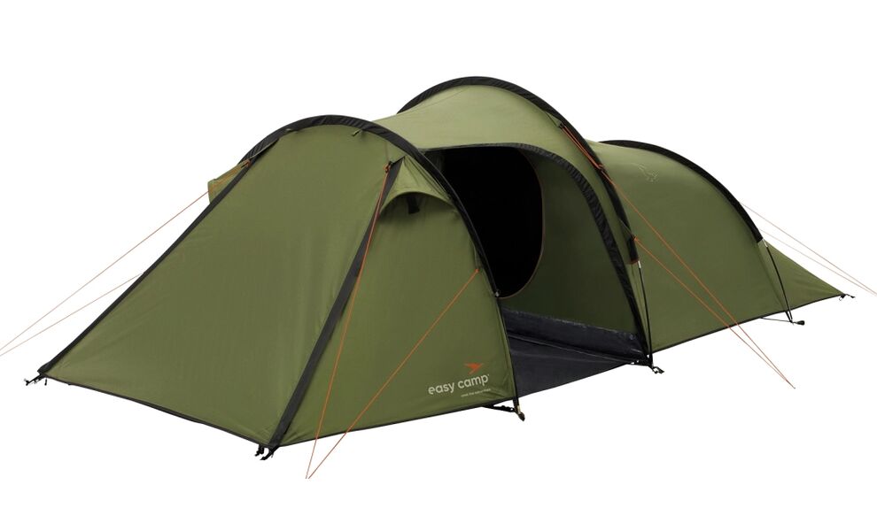 3-місний намет Easy Camp Hemsedal 3: двошаровий, з тамбуром, Кількість місць: 3, Колір: Green, зображення 7