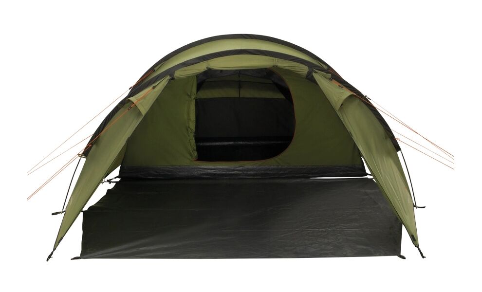 4-місний намет Easy Camp Hemsedal 4: двошаровий, з тамбуром, Кількість місць: 4, Колір: Green, зображення 5