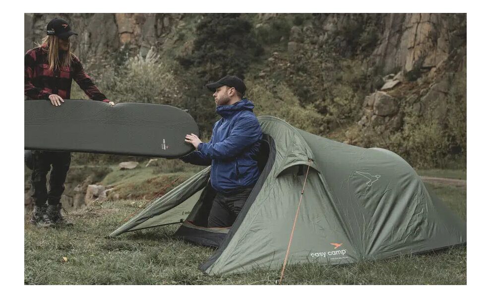 2-місний намет Easy Camp Reindal 2: двошаровий, Кількість місць: 2, Колір: Green, зображення 9