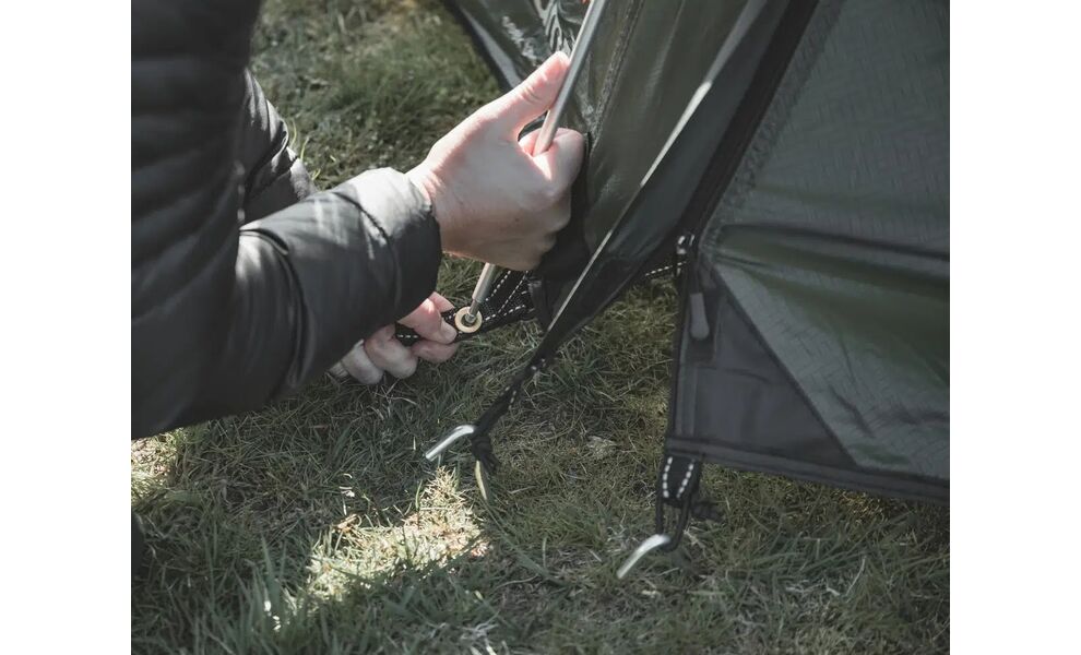 2-місний ультралегкий намет Easy Camp Sarek 2: двошаровий, Кількість місць: 2, Колір: Dark Green, зображення 10