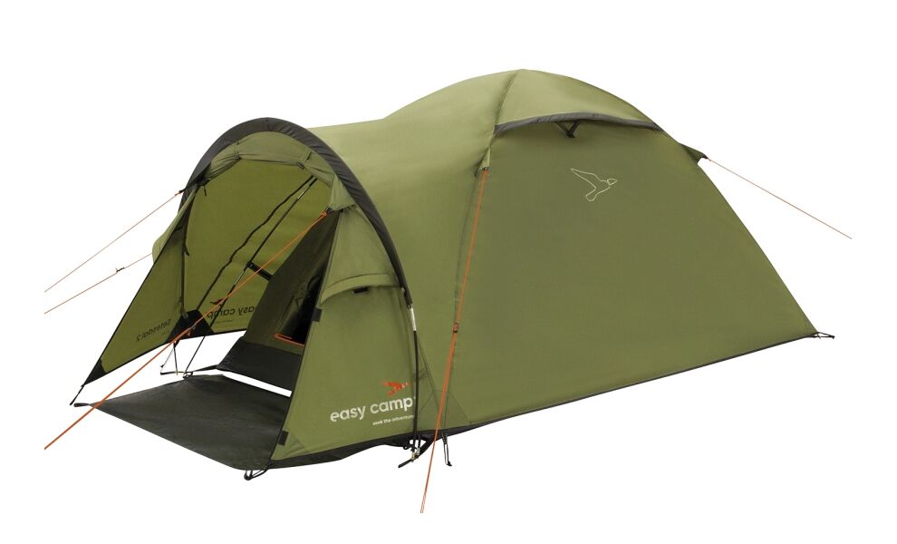 2-місний намет Easy Camp Setesdal 2: двошаровий, з тамбуром, Кількість місць: 2, Колір: Green, зображення 3