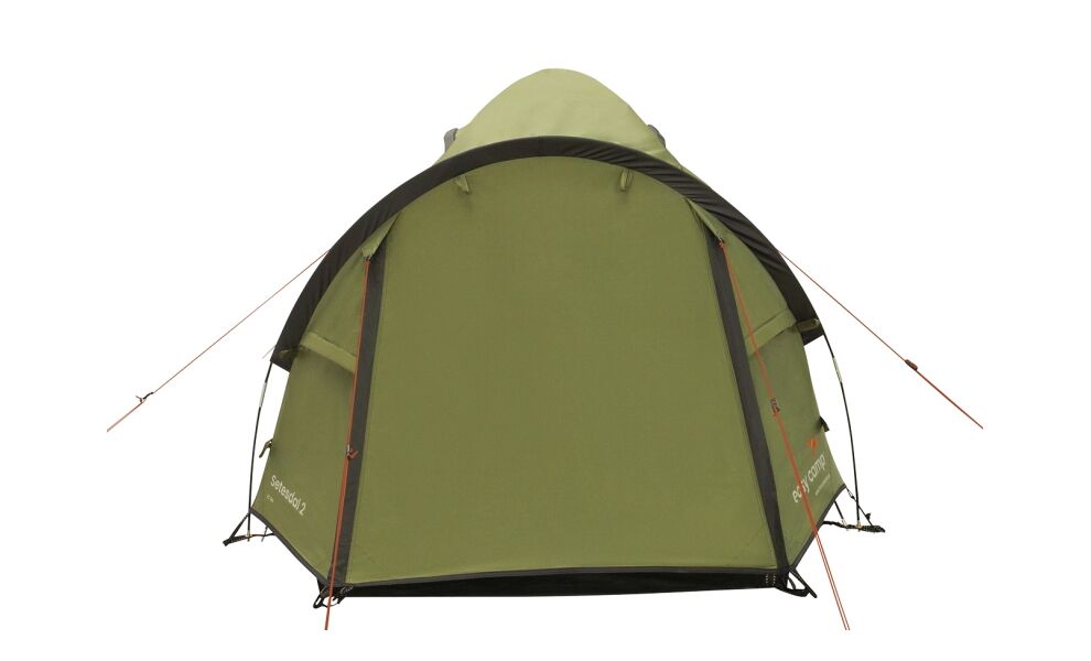 2-місний намет Easy Camp Setesdal 2: двошаровий, з тамбуром, Кількість місць: 2, Колір: Green, зображення 6