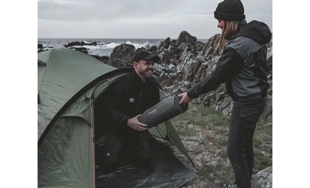 2-місний намет Easy Camp Setesdal 2: двошаровий, з тамбуром, Кількість місць: 2, Колір: Green, зображення 11