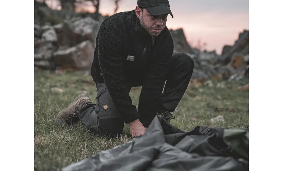 3-місний намет Easy Camp Setesdal 3: двошаровий, з тамбуром, Кількість місць: 3, Колір: Green, зображення 8