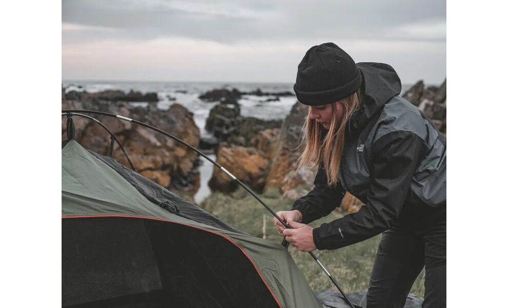 4-місний намет Easy Camp Setesdal 4: двошаровий, з тамбуром, Кількість місць: 4, Колір: Green, зображення 11