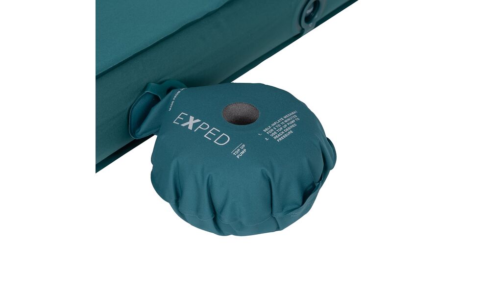 Самонадувний каремат Exped MegaMat - MW: з мішком-насосом, Товщина: 10, Тип розміру: MW, Колір виробника: Cypress, зображення 8