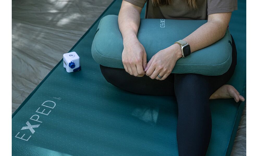 Самонадувний каремат Exped MegaMat - MW: з мішком-насосом, Товщина: 10, Тип розміру: MW, Колір виробника: Cypress, зображення 13