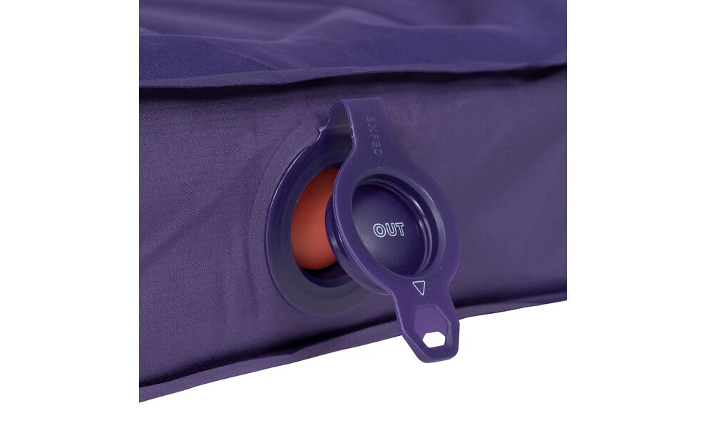 Самонадувний каремат Exped MegaMat Ultra - LW: з мішком-насосом, Товщина: 10, Тип розміру: LW, Колір виробника: Aubergine, зображення 6