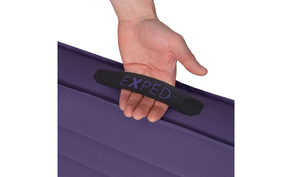 Самонадувний каремат Exped MegaMat Ultra - MW: з мішком-насосом, Товщина: 10, Тип розміру: MW, Колір виробника: Aubergine, зображення 7