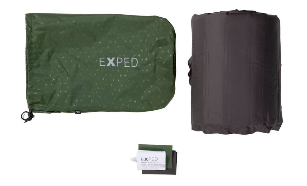 Самонадувний каремат Exped SIM Lite 3.8 - LW, Товщина: 3,8, Тип розміру: LW, Колір виробника: Moss Green, зображення 8
