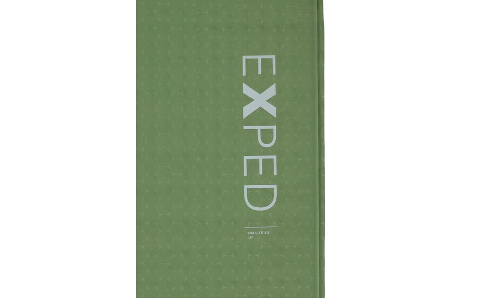 Самонадувний каремат Exped SIM Lite 3.8 - LW, Товщина: 3,8, Тип розміру: LW, Колір виробника: Moss Green, зображення 9