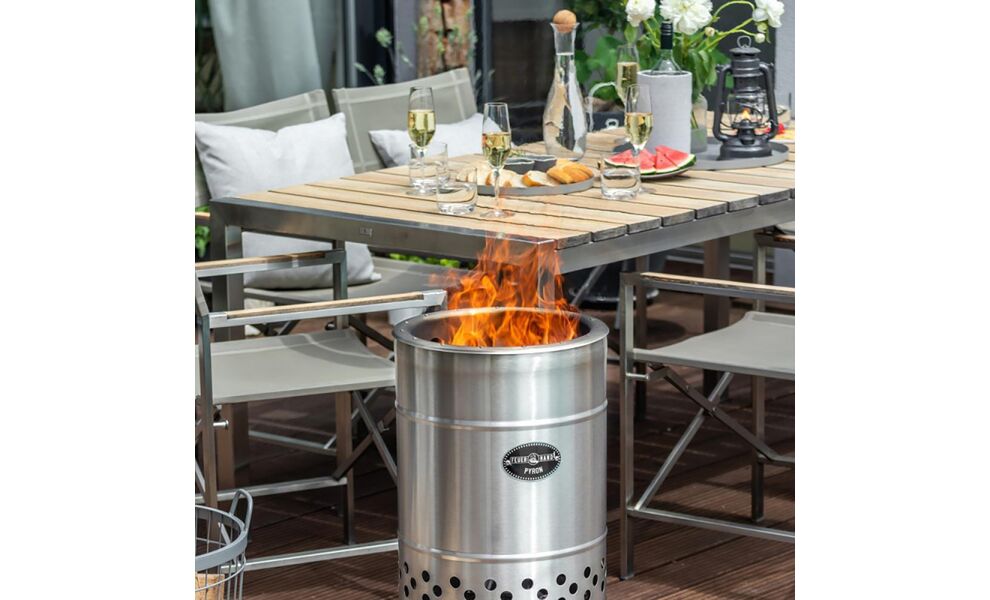 Портативна кемпінгова піч Feuerhand Fire Barrel Pyron, зображення 6