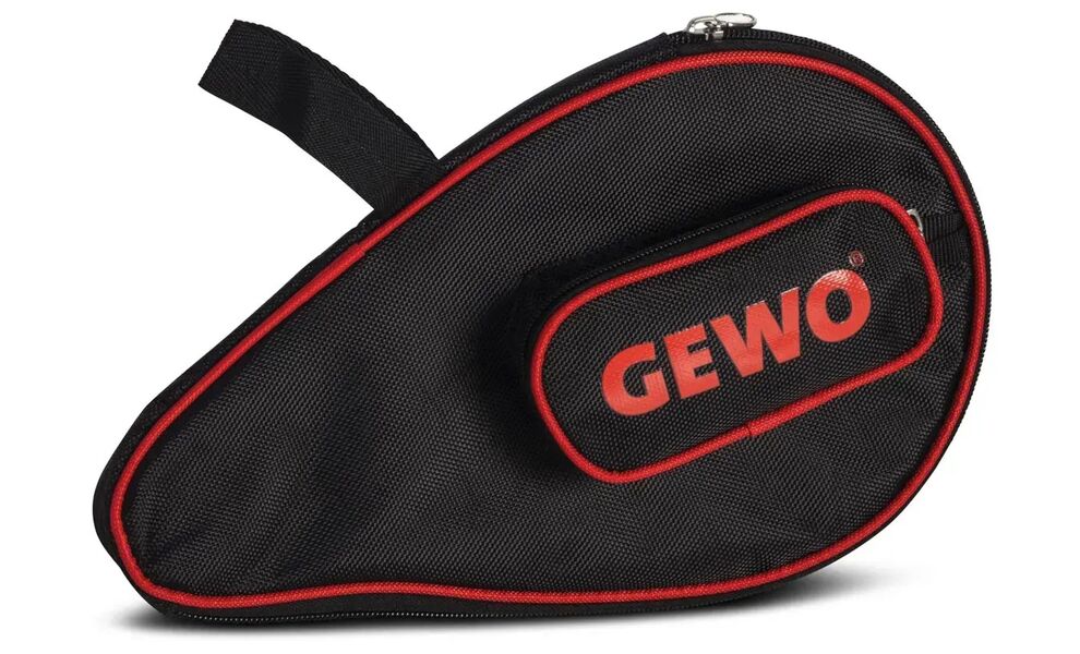 Чохол для ракетки Gewo Wave (Black/Red), Форма: округла, Колір: Black/Red, зображення 2