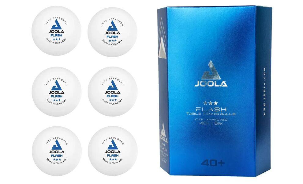М'ячики для настільного тенісу Joola Flash, 6 шт., зображення 2