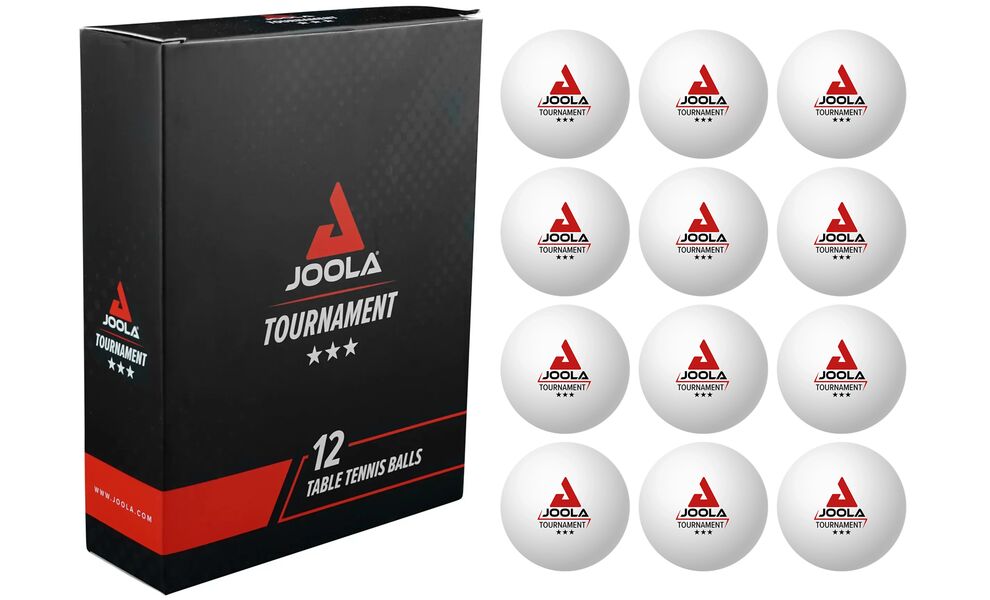 М'ячики для настільного тенісу Joola Tournament, 12 шт., зображення 2