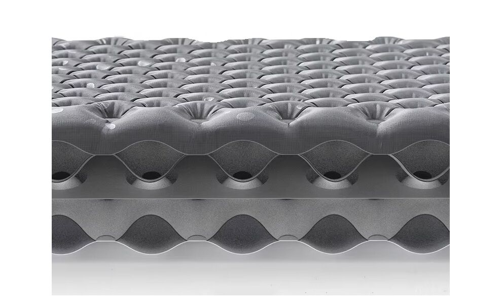 Надувний каремат Naturehike CNH22DZ018 - Rectangular M (Black): з мішком-насосом, Товщина: 7, Тип розміру: Rectangular M, Колір виробника: Black, зображення 10