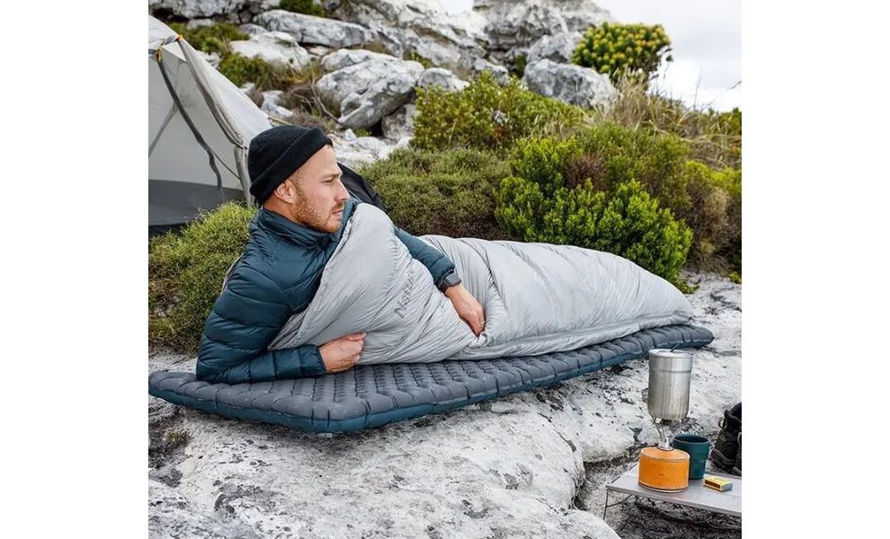 Надувний каремат Naturehike CNH22DZ018 - Rectangular M (Black): з мішком-насосом, Товщина: 7, Тип розміру: Rectangular M, Колір виробника: Black, зображення 12