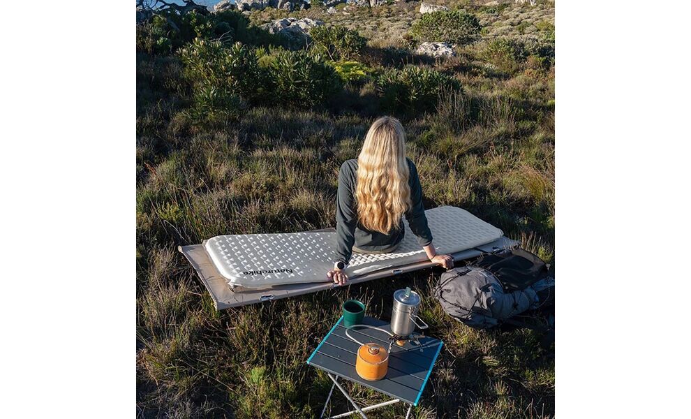 Самонадувний каремат Naturehike CNK2300DZ013 - Rectangular (Light Grey), Товщина: 3,5, Тип розміру: Rectangular, Колір виробника: Light Grey, зображення 6