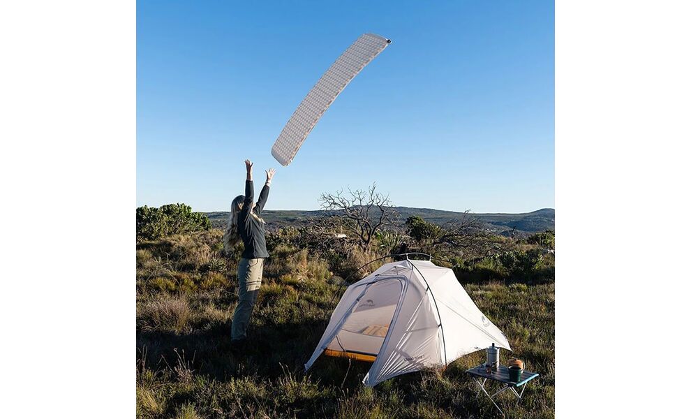 Самонадувний каремат Naturehike CNK2300DZ013 - Rectangular (Light Grey), Товщина: 3,5, Тип розміру: Rectangular, Колір виробника: Light Grey, зображення 8