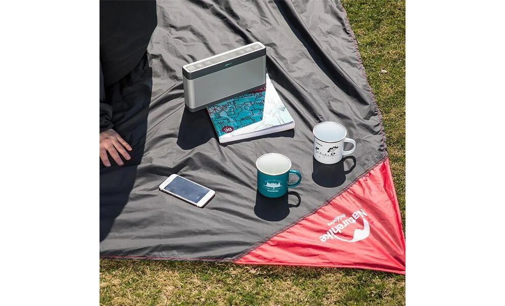 Килимок для пікніку Naturehike Moisture Picnic Mat NH17D050 - L, Тип розміру: L, Колір виробника: Black, зображення 6