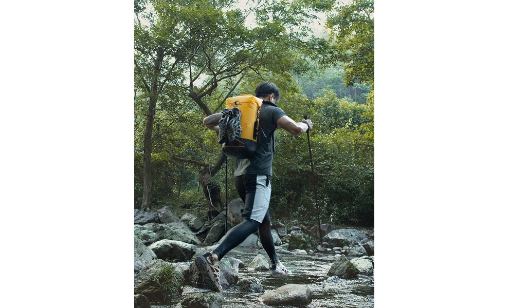 Герморюкзак Naturehike NH21FSB04 (Khaki), 40 л, зображення 14