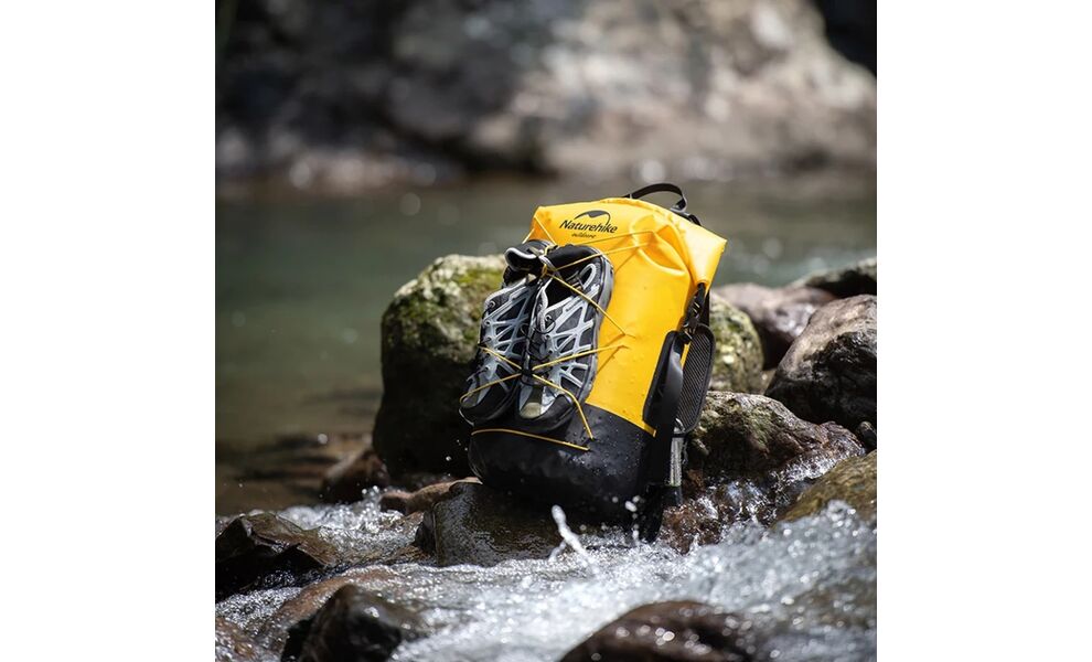 Герморюкзак Naturehike NH21FSB04 (Khaki), 40 л, зображення 8