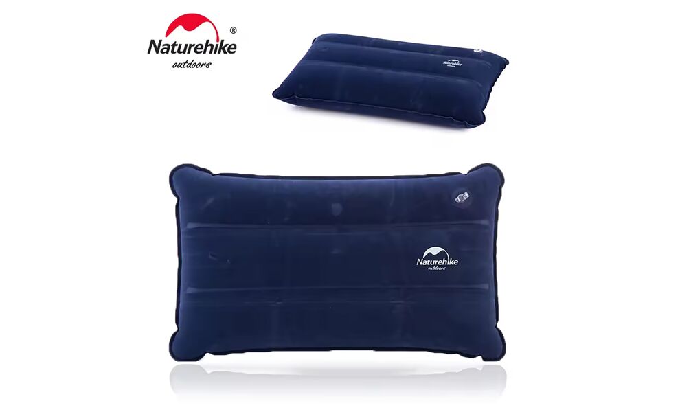 Туристична надувна подушка Naturehike NH18F018-Z (Dark Blue), зображення 2